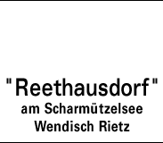 Reetdachhaus Feriendorf Scharmützelsee