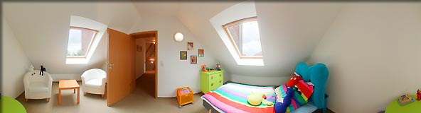 360-Grad-Panorama-Kinderzimmer-Musterhaus-Delft-Frederiken-Viertel