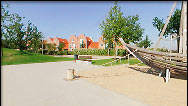 Wasserspielplatz im BUGA-Park