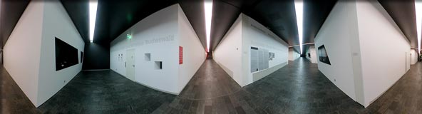 360-Grad Rundbild Holocaust Mahnmal am Achsenkreuz im Jüdischen Museum Berlin