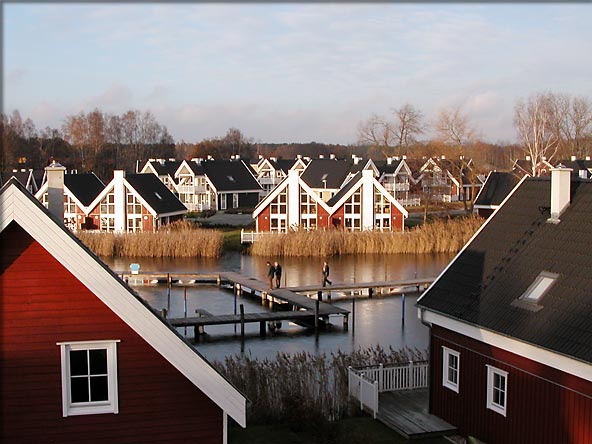 Marinapark Scharmuetzelsee - Ferienhaus im Winter