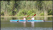 Kanufahrten in Brandenburg - Marinapark Scharmuetzelsee