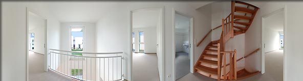 360-Grad-Panorama:Flur-OG-Musterwohnung-Schweizer-Viertel-Berlin