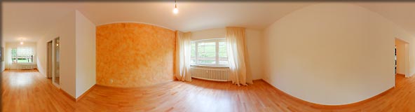 360-Grad-Panorama:Wohnzimmer-5-Zimmer-Musterwohnung-der-Waldsiedlung-Zehlendorf-Berlin