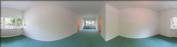 360-Grad-Panorama:Wohntimmer-der-3-Zimmer-Musterwohnung-der-Waldsiedlung-Zehlendorf-Berlin