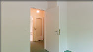 Zimmer 2 der 3-Zimmer-Musterwohnung in der Waldsiedlung Zehlendorf